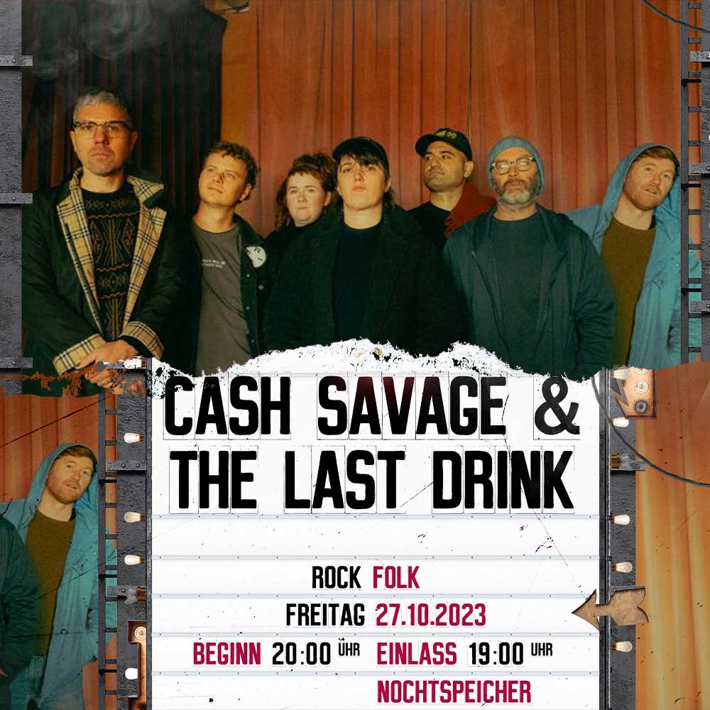 CASH SAVAGE & THE LAST DRINK  (AUS)