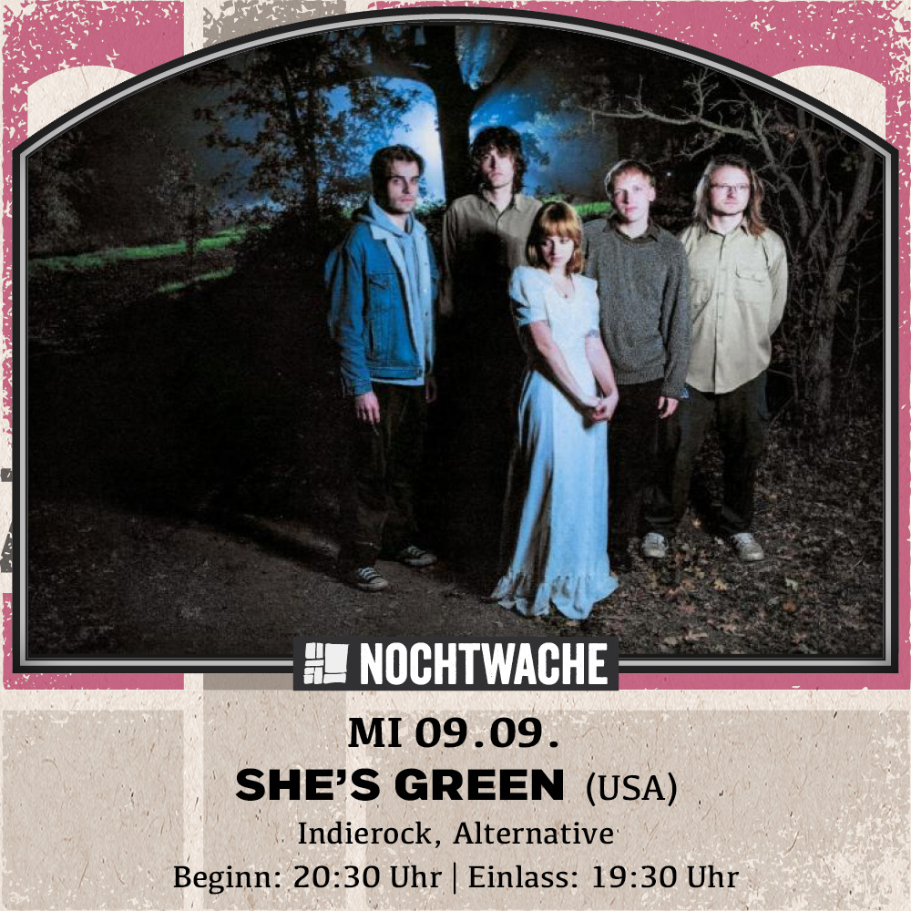 SHE'S GREEN (USA)
