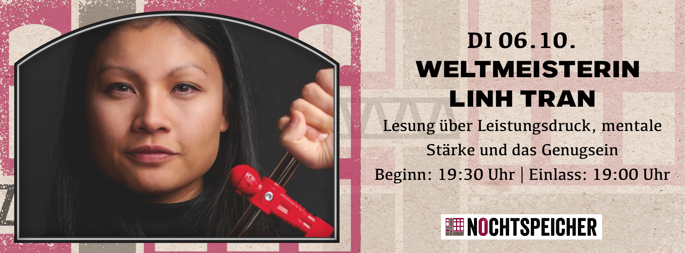 Bestseller-Lesung: Weltmeisterin Linh Tran über Leistungsdruck, mentale Stärke und das Genugsein