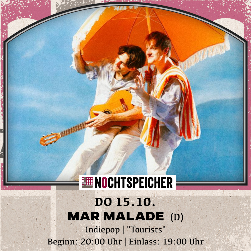 MAR MALADE (D) --> verlegt aus dem Mojo Club!