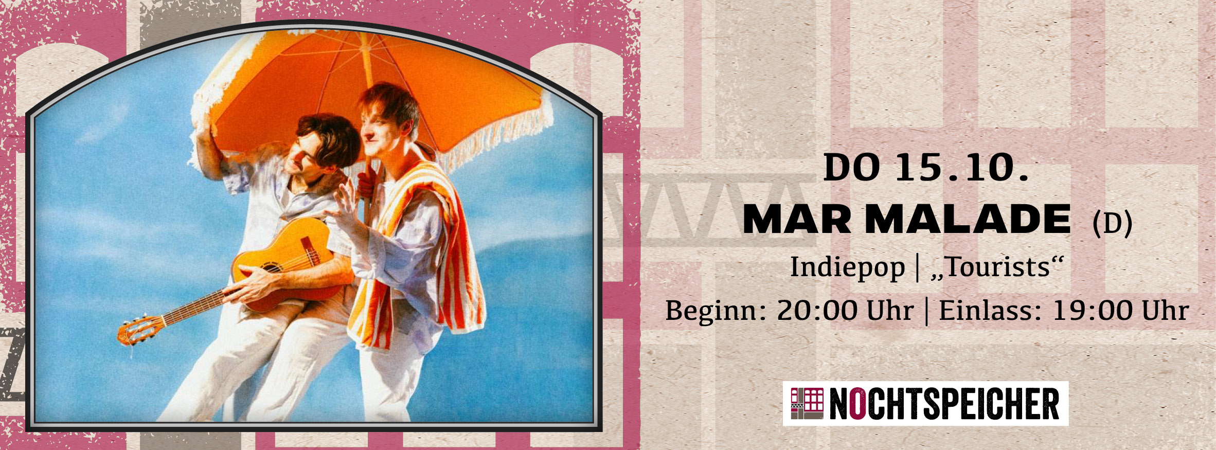 MAR MALADE (D) --> verlegt aus dem Mojo Club!